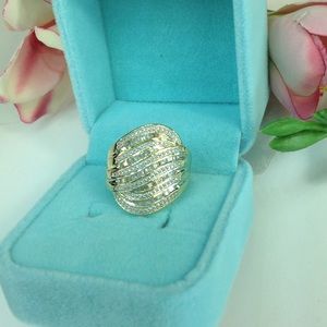 14K YG Diamond Ring 0.55 Ct